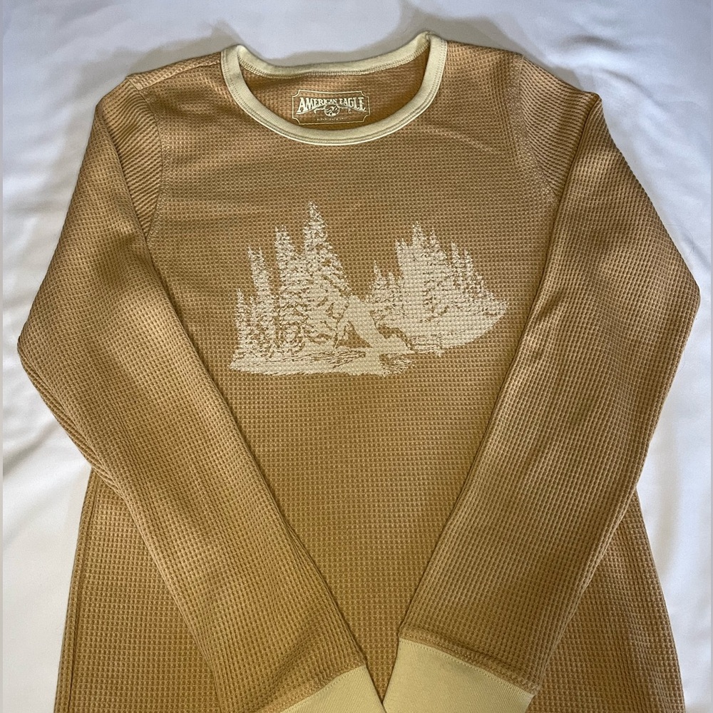 American Eagle Ski Shirt